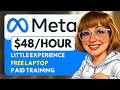 Meta Hiring Remote Jobs! Little Experience Remote Work From Home Jobs 2026