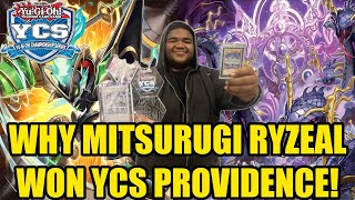 Yu-Gi-Oh! Why MITSURUGI RYZEAL WON YCS PROVIDENCE!