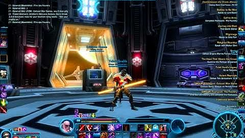 GlovePie MMORPG Voice Command Example SWTOR