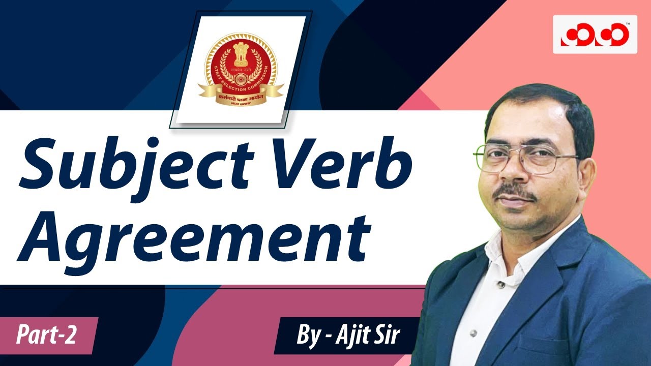 Lecture-11# Subject Verb Agreement ( PART-02) | English Foundation ...