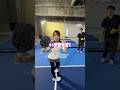 連続５本ボレー決めろ！#バッテリィズ #二瓶有加 #ピックルボール #pickleball