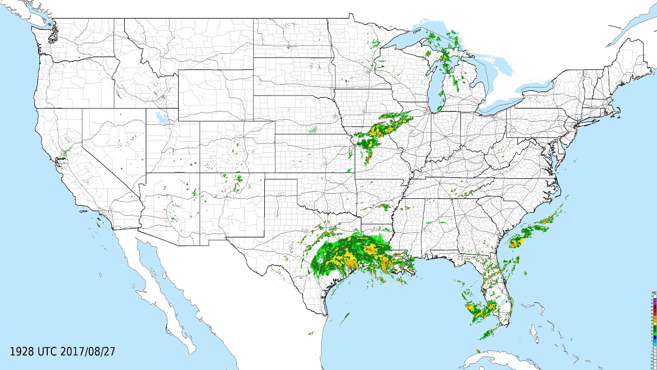 Hurricane Harvey US Weather Radar 2017 YouTube