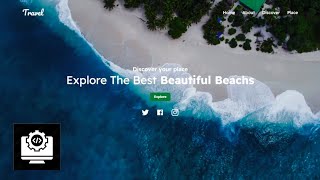 Верстка сайта для новичков HTML, SCSS | Travel