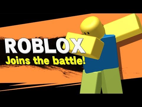 A Roblox Character In Smash Bros Youtube - super smash bros roblox noob