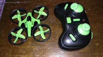 Unboxing and review of EACHINE E010 DRONE and first flight !!!!