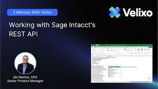 Working with Sage Intacct's REST API
