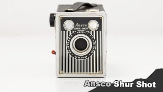 Ansco Shur Shot  - A super-fun box camera!