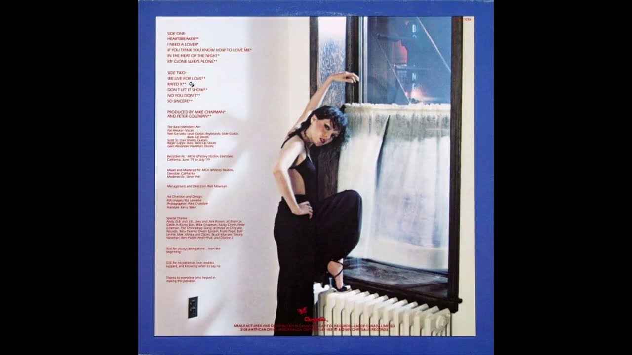 B3 Don't Let It Show - Pat Benatar: In The Heat Of The Night 1979