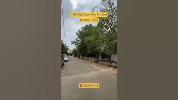 Open plot for sale in Vadodara | 1490Sqft / 9265081128