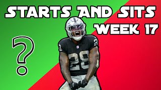 Championship Starts and Sits! Week 17 Fantasy Football