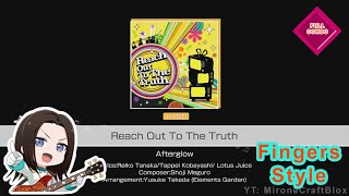 [Bandori - Afterglow] Reach Out To The Truth - Hard (Lyrics + Fingers Style Gameplay) - FULL COMBO