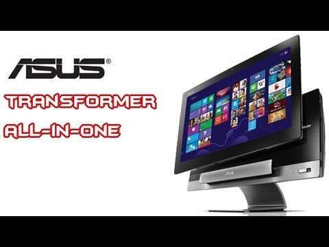 ASUS Transformer All-in-One P1801 First Look Overview - YouTube