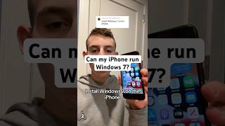 Can my iPhone run Windows 7? #iphone #apple #windows #techfacts #techtok