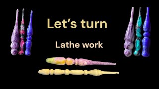 Let’s make a crochet hook on the lathe