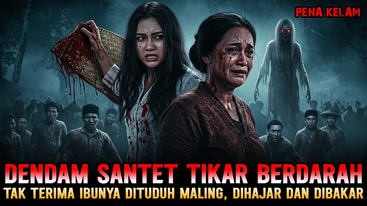 DENDAM SANTET LASTRI, YANG IBUNYA MATI DIFITNAH MALING DIHAJAR WARGA!