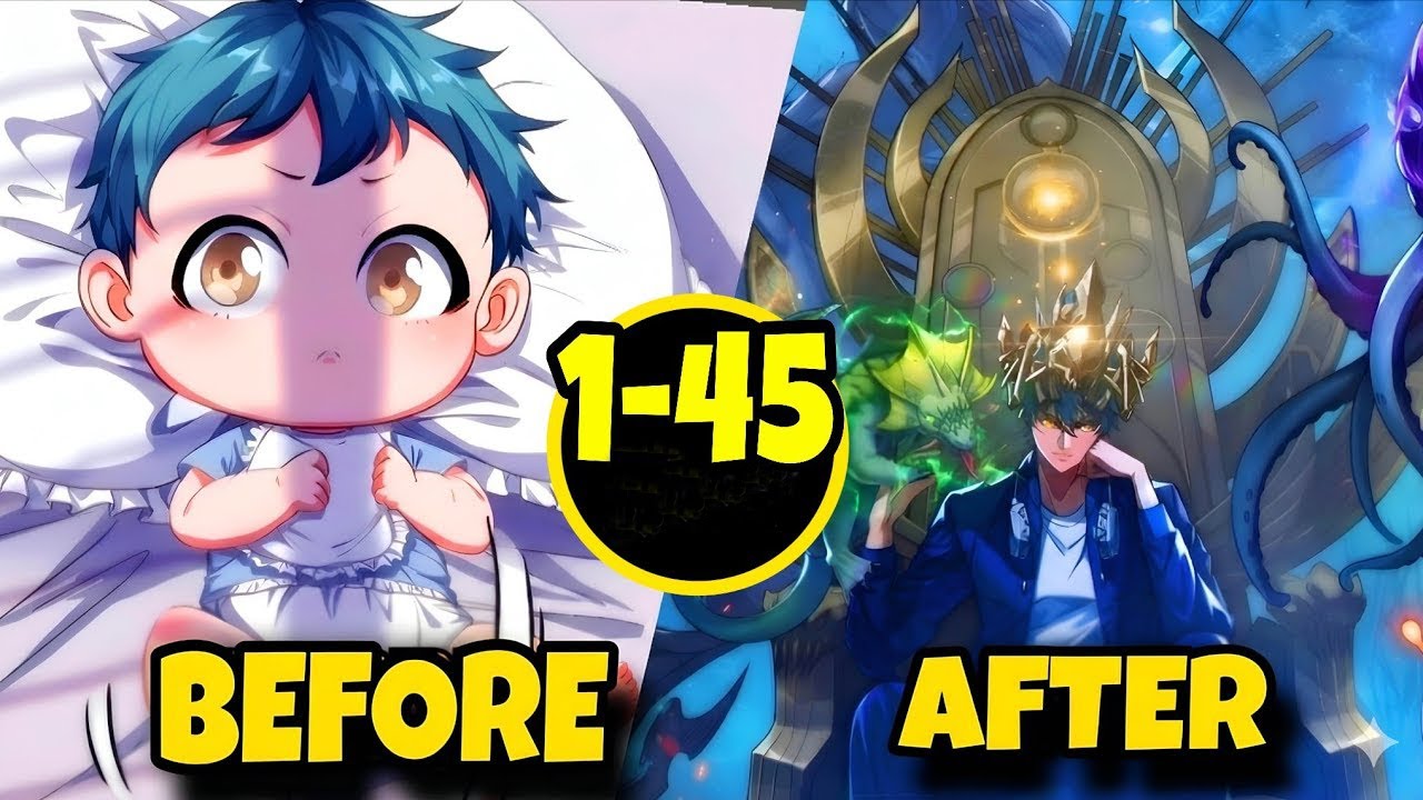 Réincarné en Bébé, il Obtient le Système d’Évolution Infinie Dès le Début !#manga recap #anime