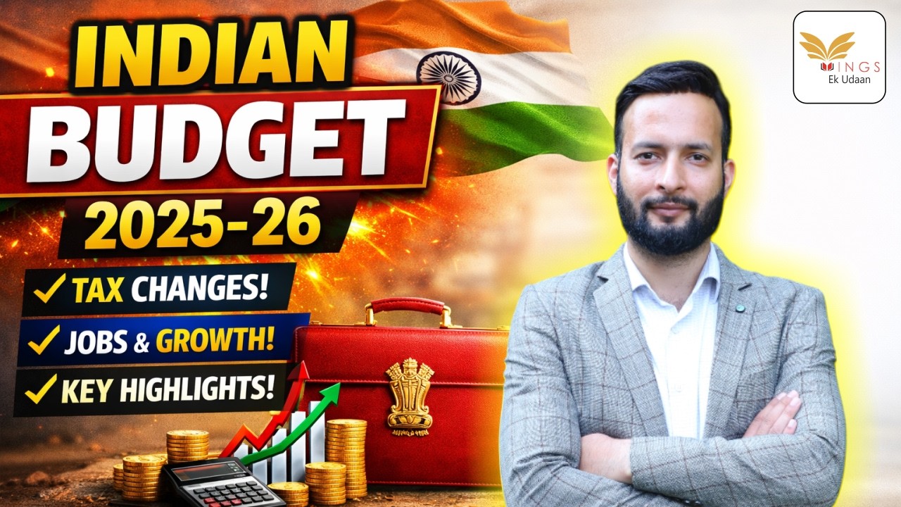 BUDGET 2025–26: WHAT IT MEANS FOR STUDENTS, JOBS & ECONOMY by SHOAIB SIR #economy  #budget #jkssb