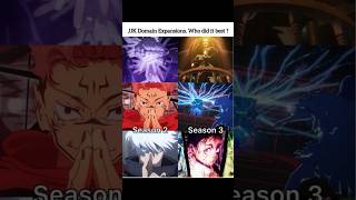 JJK Domain Expansions. Who did it best ?