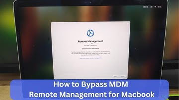 How to Bypass MDM  on Macbook Pro/Air T2/M1/M2/M3/M4 | Fix Remote Device Management Lock Macbook