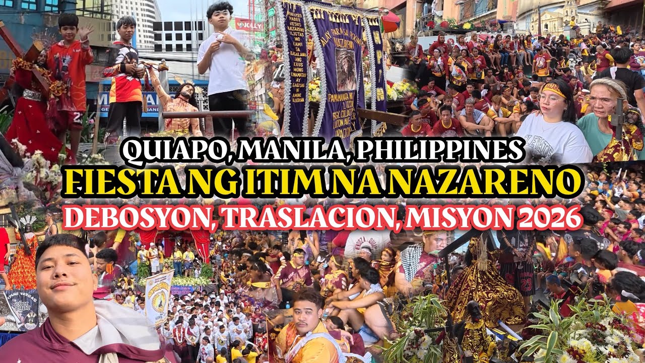 Fiesta ng Quiapo Nazareno Debosyon, Traslacion Misyon 2026