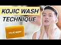 LEARN THE KOJIC WASH TECHNIQUE PARA PUMUTI AT KUMINIS ANG MUKHA