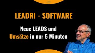 Leadri  neue Software fürs Online Geld verdienen