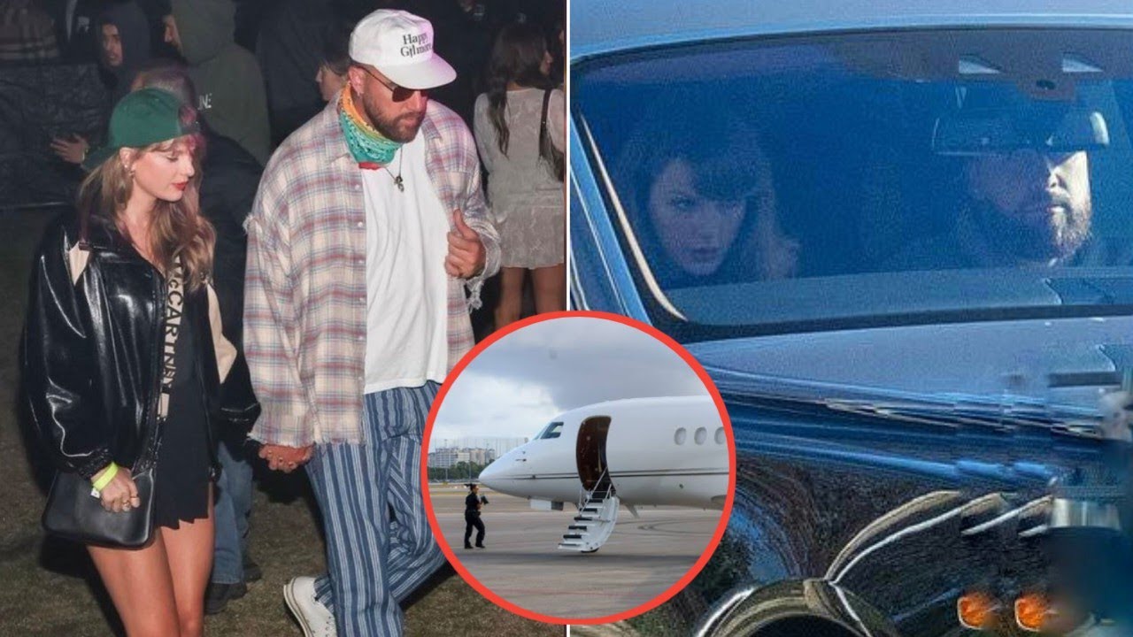 Finally Travis Kelce & Taylor Swift LANDED in NYC After Spending Night at Coachella 2024