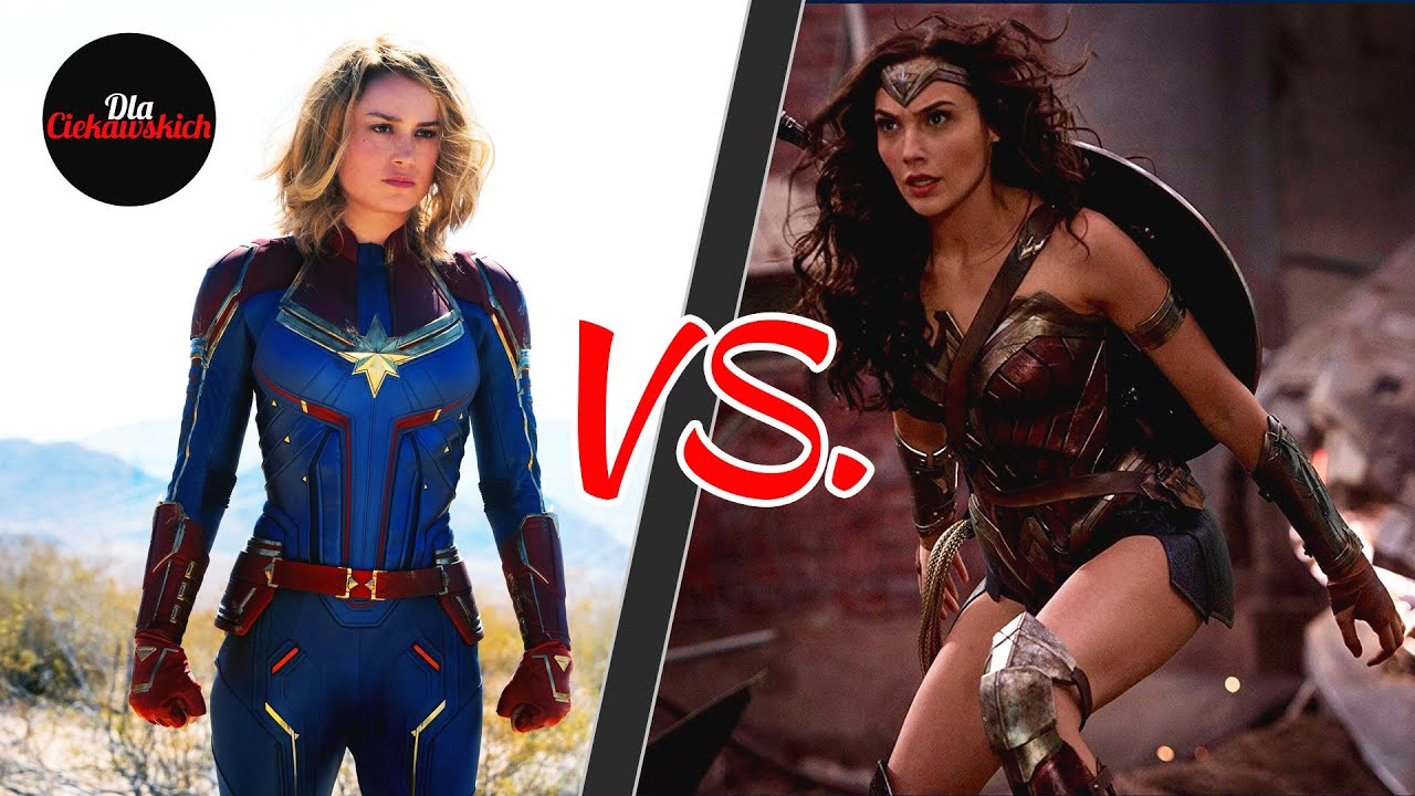 filmyfy Kapitan Marvel czy Wonder Woman - kto by wygrał?