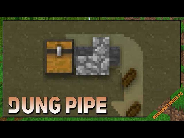 Dung Pipe Mod 1.12.2/1.11.2 - Minecraft Mods for PC - YouTube
