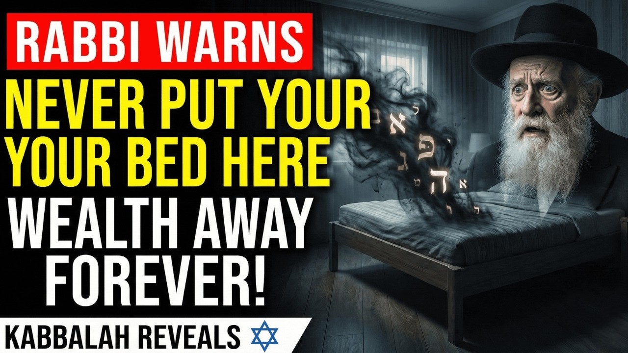 🔴Rabbi WARNS: NEVER Put Your Bed in THIS Position — It Pushes Wealth Away Forever | Kabbalah
