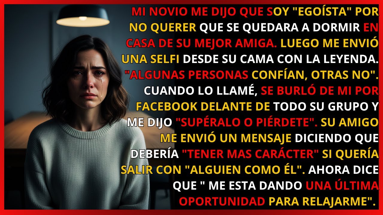 “Mi novio me llamó ‘egoísta’ y me ridiculizó… hasta que me presenté en su mesa”