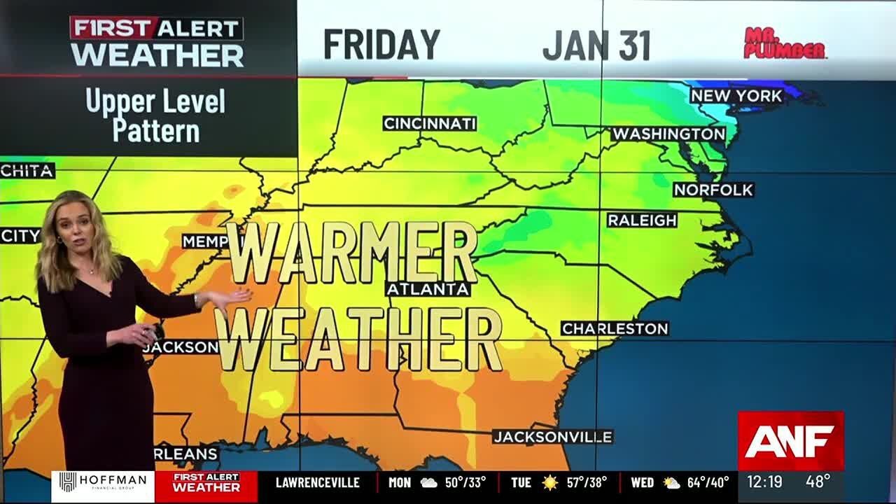 First Alert Forecast: Gloomy day today, warmer weather on the way - YouTube