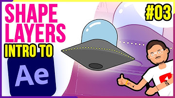 Intro to AFTER EFFECTS for BEGINNERS 3: Design with Shape Layers