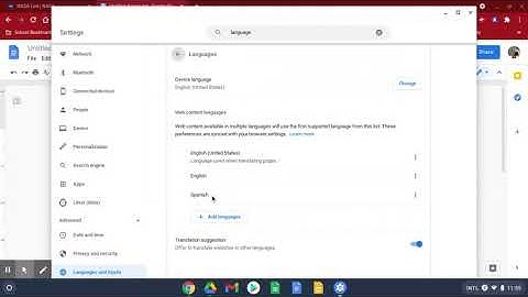 Adding a language accent marks to a Chromebook