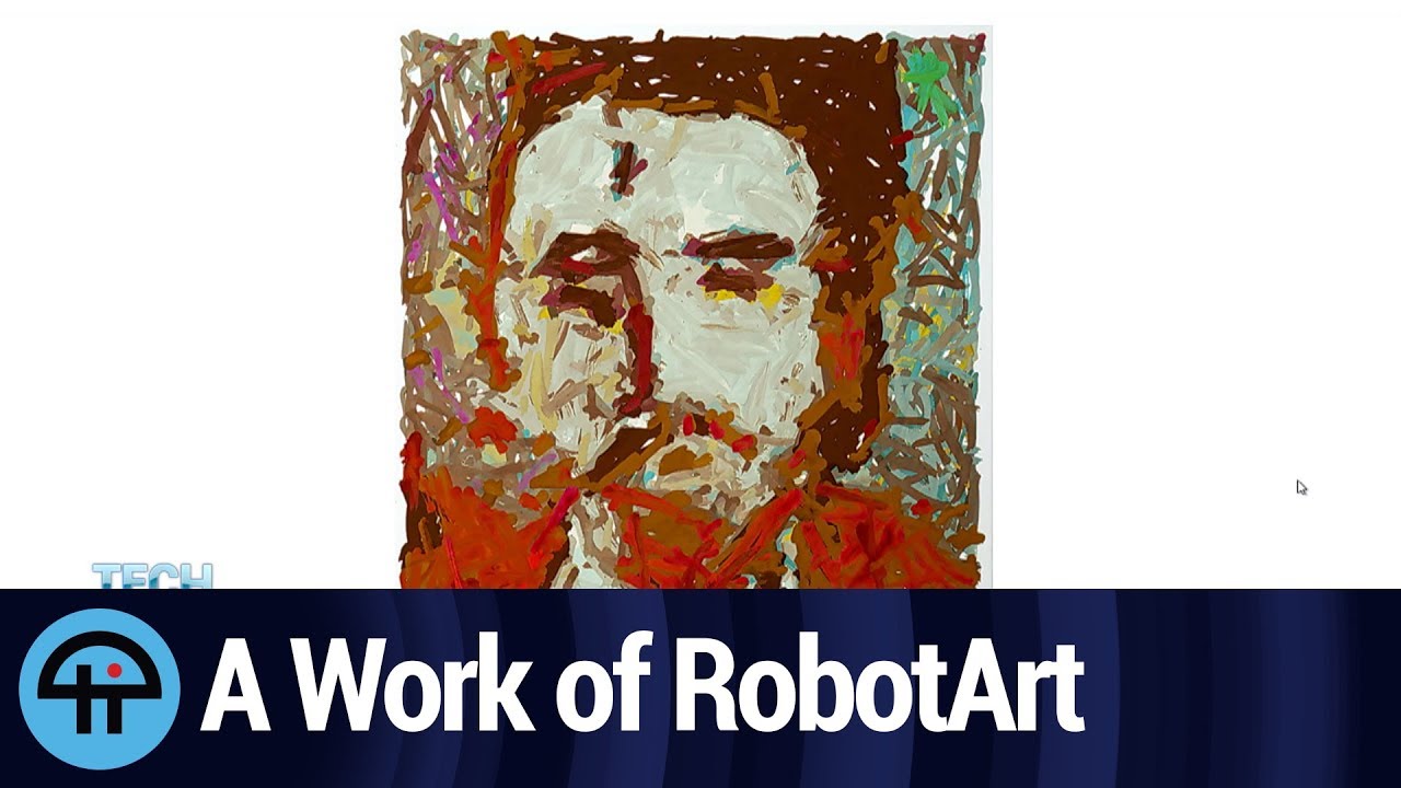 A Work of RobotArt