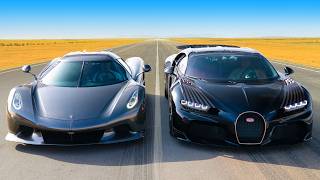 La Koenigsegg più veloce vs la Bugatti più veloce: DRAG RACE