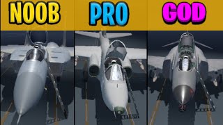 SKY WARRIORS AIRPLANE COMBAT NOOB VS PRO VS GOD screenshot 4