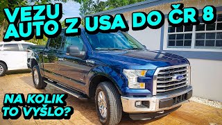 Dovoz auta z USA do ČR 8 - Kolik to stálo? Přihlášení v ČR?