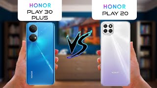 Honor Play 30 Plus vs Honor Play 20