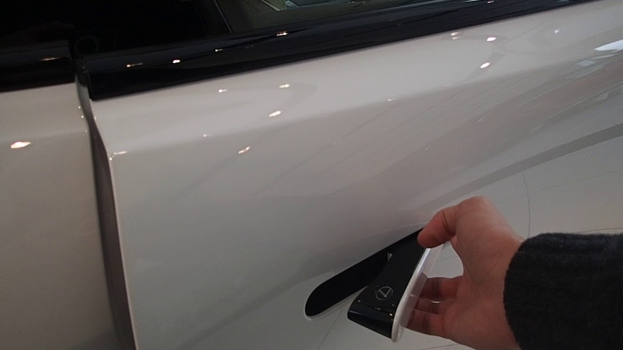 How To Open The Door Lexus Lc レクサス Lc のドアの開け方 Youtube