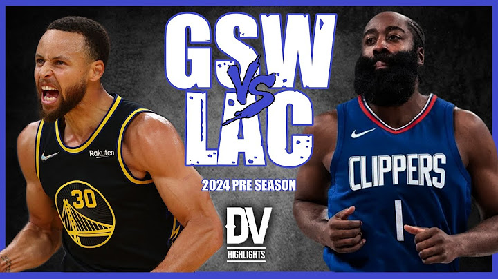 Golden State Warriors vs LA Clippers Full Game Highlights | October 05, 2024 |