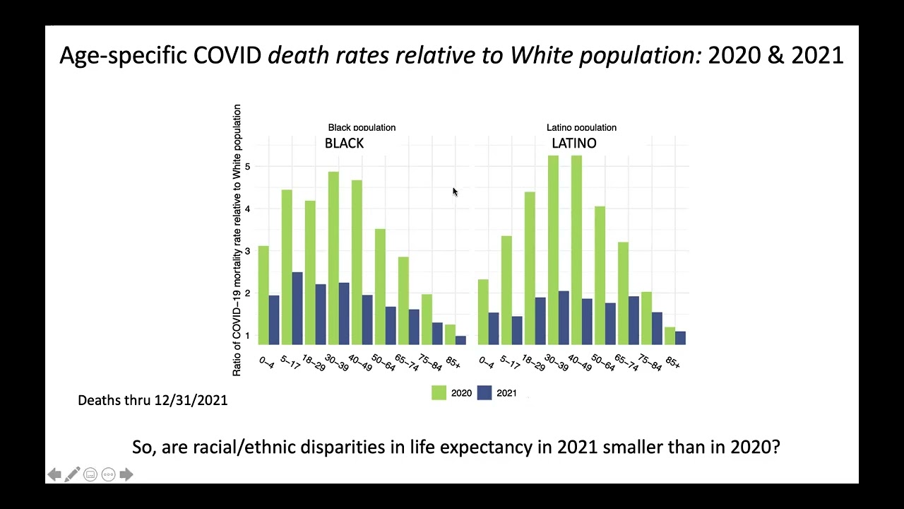 Noreen Goldman: The Impact of COVID-19 on life expectancy in US, Brazil Disparities and Dependencies