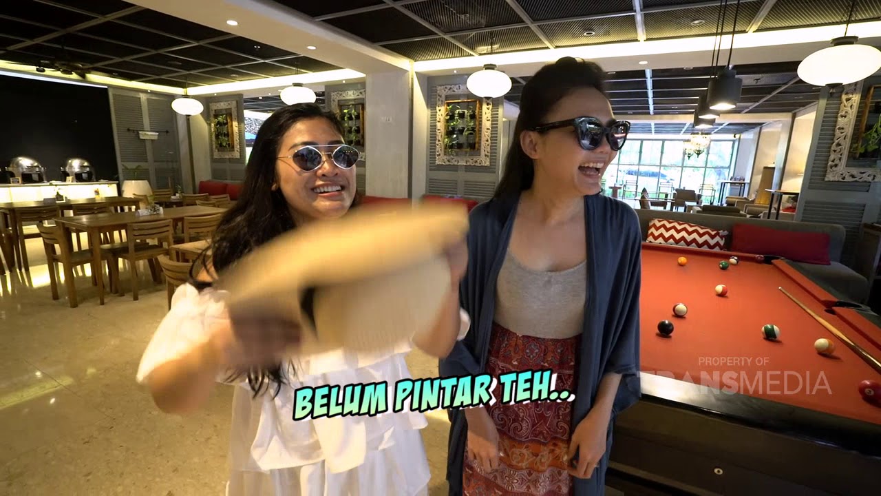 COMEDY TRAVELLER - Kocaknya Main Billiard Bareng Rina Nose dan Boiyen (2/6/19) Part 1
