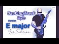 Rock Backing Track   Joe Satriani Style E major