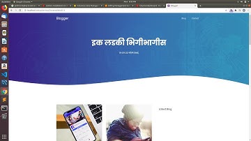 Blog website in codeigniter || part 2