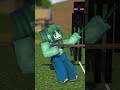 HELP Zombie Girl Tug of War - Minecraft Animation