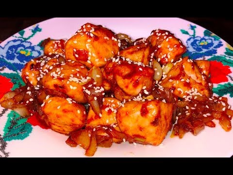 Куряче філе в глазурі