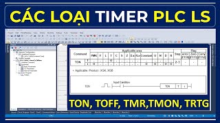 PLC-LS-#8 | Using Timer in PLC Ls | Timer TON, TOFF, TMR, TMON, TRTG screenshot 4