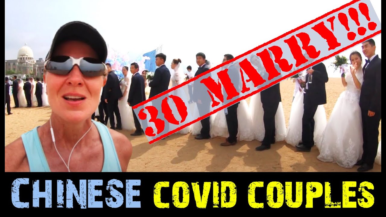 75: MASS WEDDING ON OUR BEACH - 30 couples marry in a post-COVID splurge