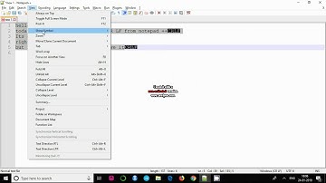 How to remove CRLF from notepad++